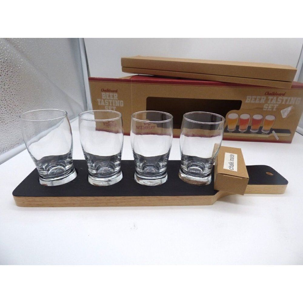 Wembley Chalkboard Beer Tasting Set